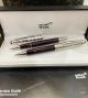 2021 New! Mont Blanc Around the World in 80 days Doue Classique Rollerball pen 145 Silver Red Barrel (4)_th.jpg